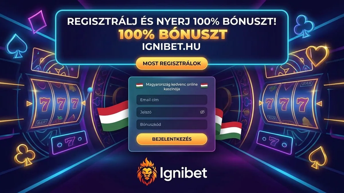 Regisztráció bónusszal